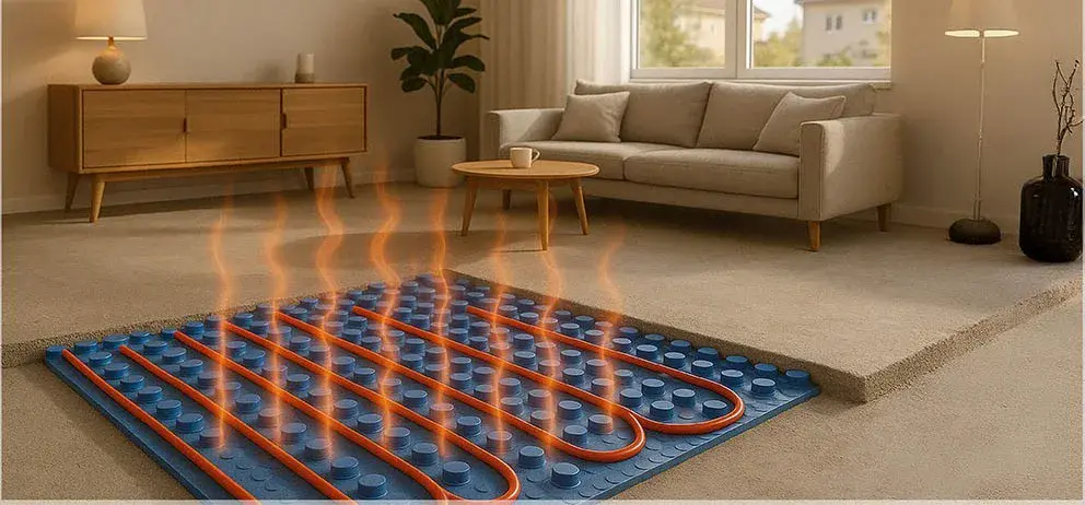 Yerden Isıtma  Kaç Derece Sıcaklık İle Çalışır ?